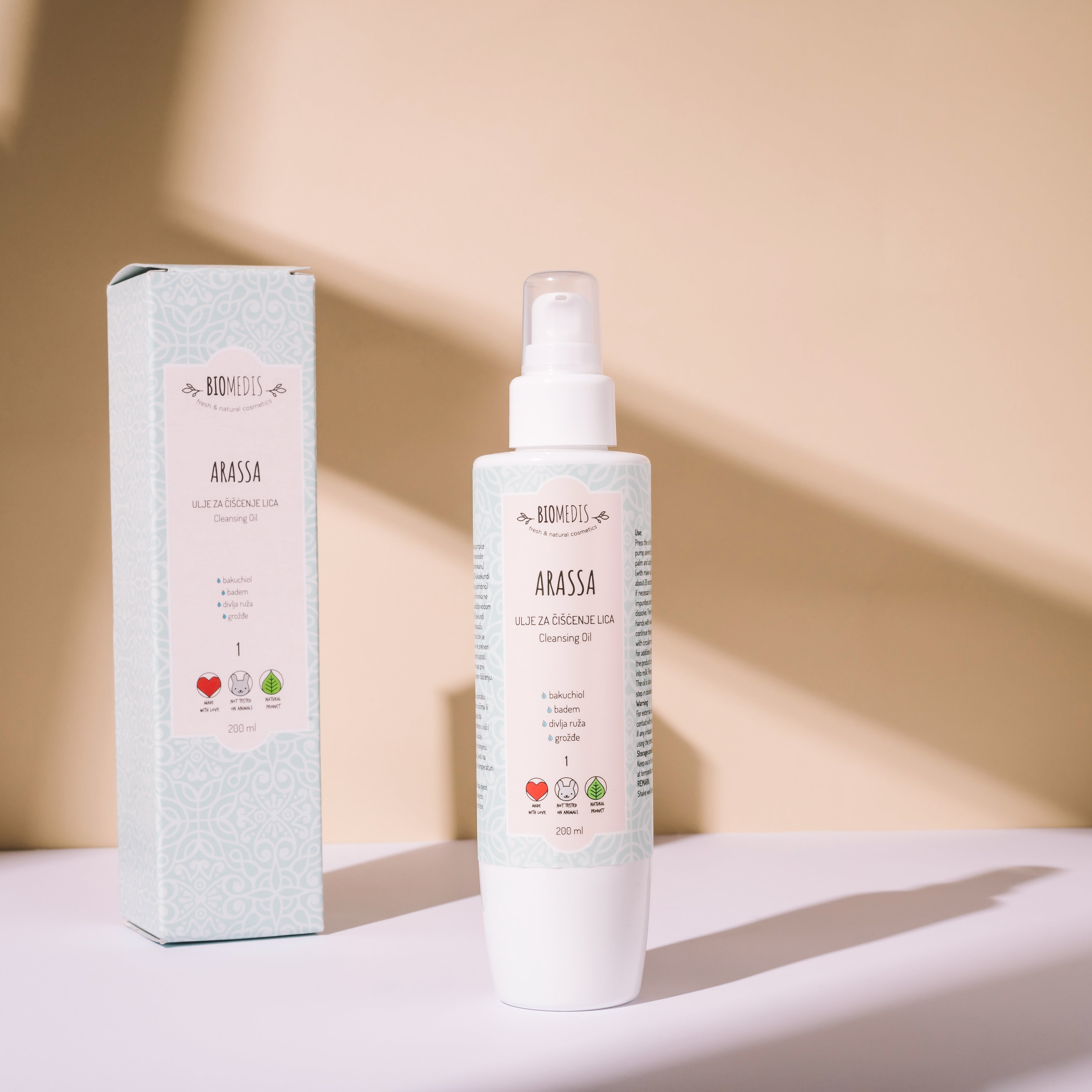ARASSA ulje za čišćenje lica 200ml