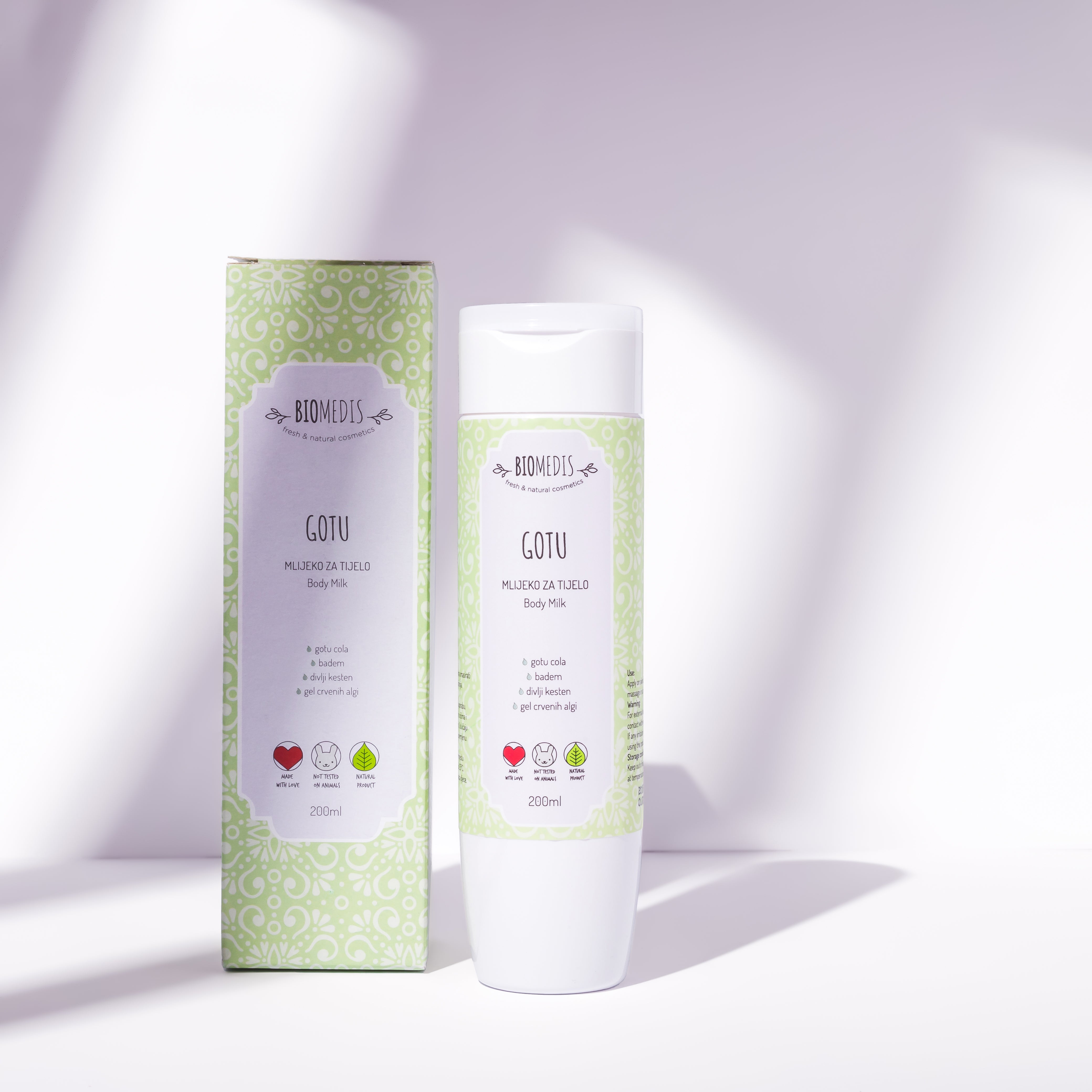 GOTU mlijeko za tijelo 200ml