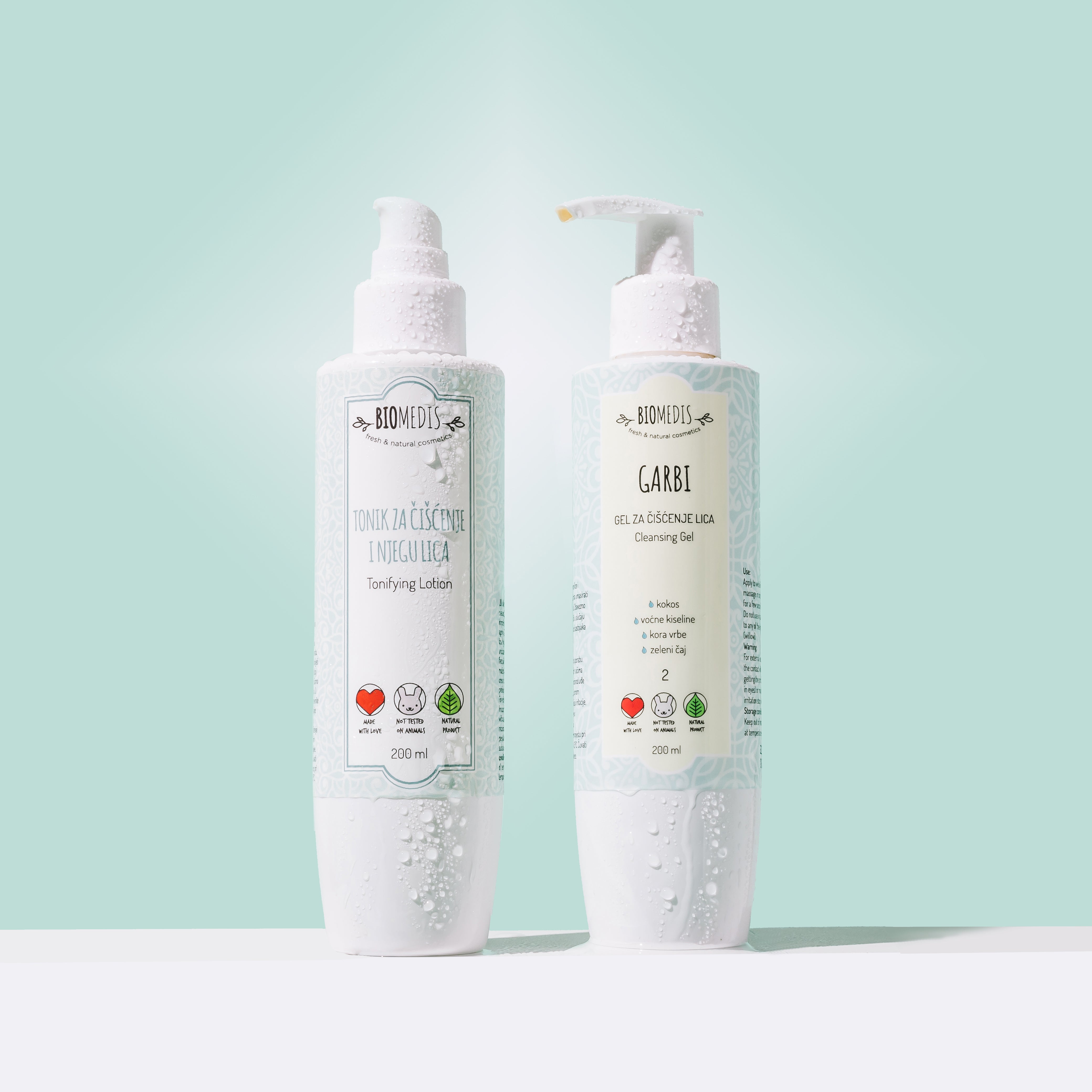 Set Garbi gel i Tonik za čišćenje i njegu lica