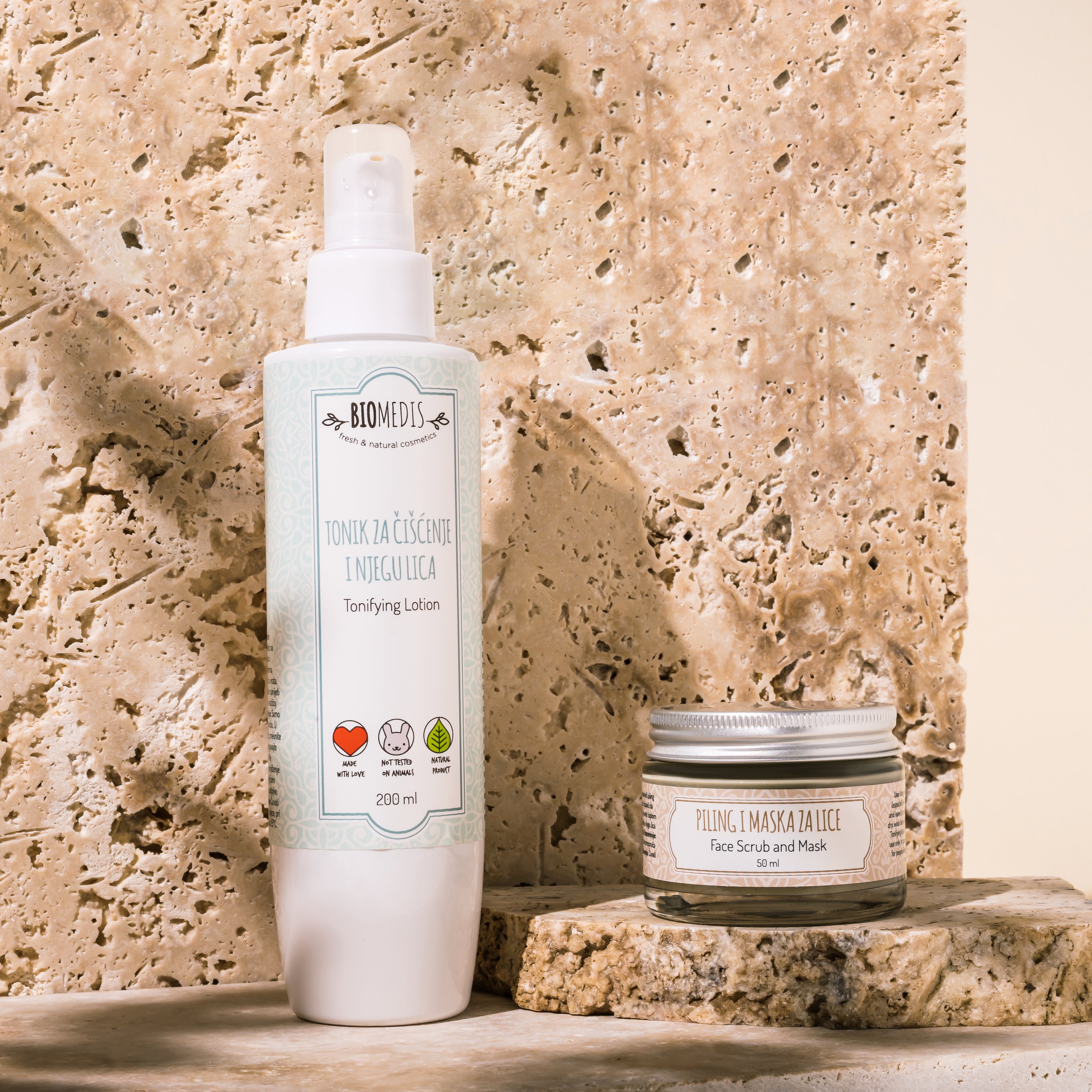 Tonik & Piling i maska za lice
