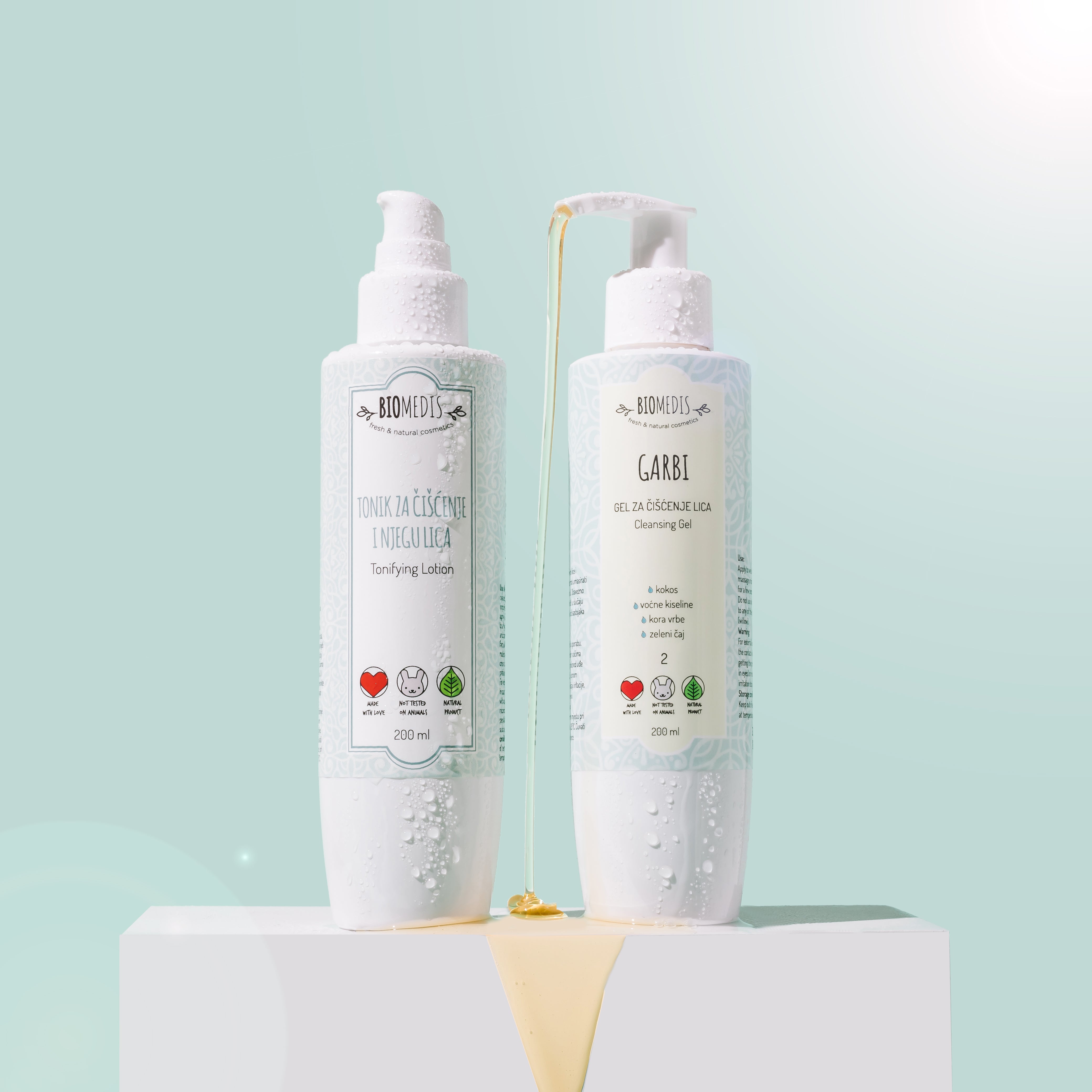 Set Garbi gel i Tonik za čišćenje i njegu lica