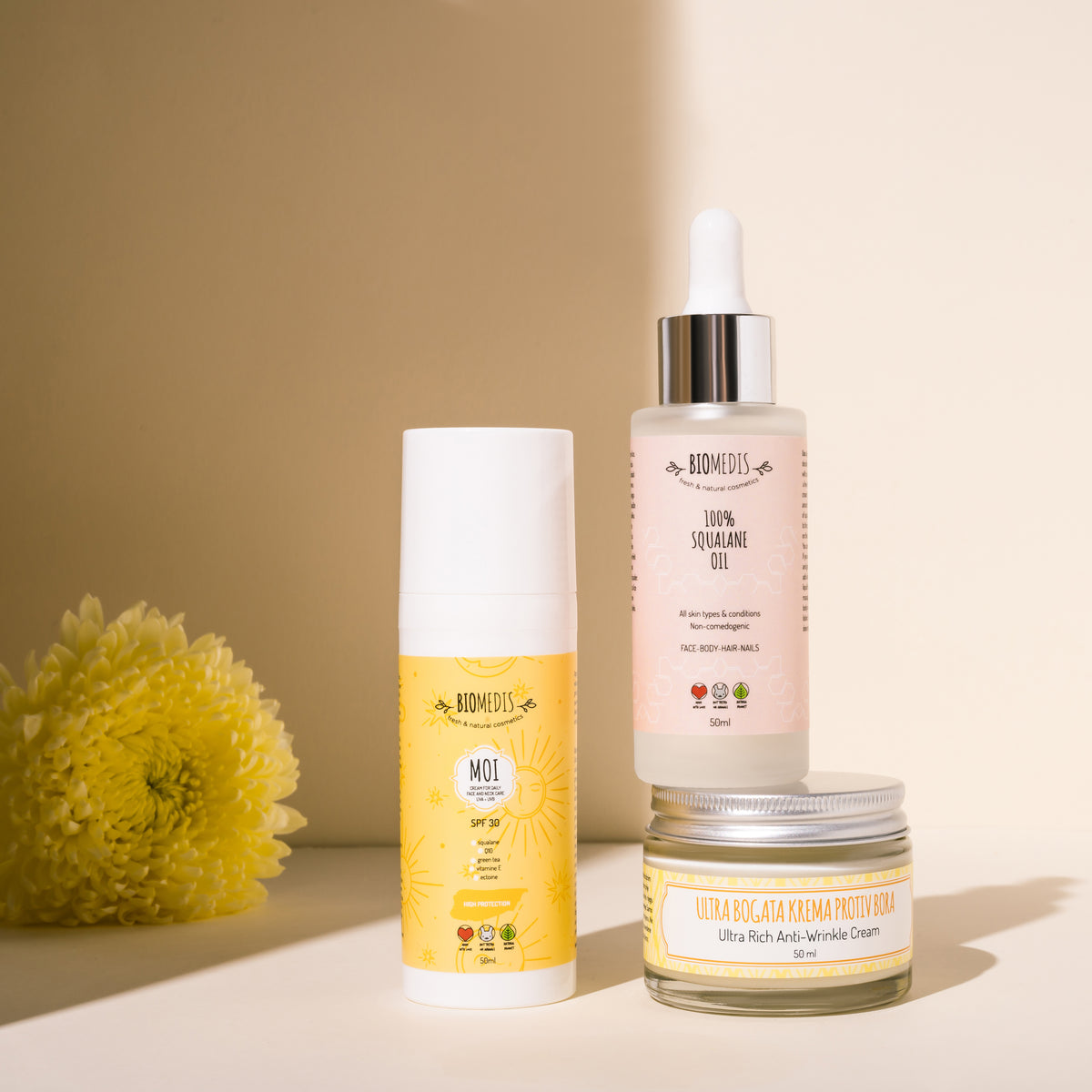 MOI - SPF 30 Krema za lice i vrat 50ml